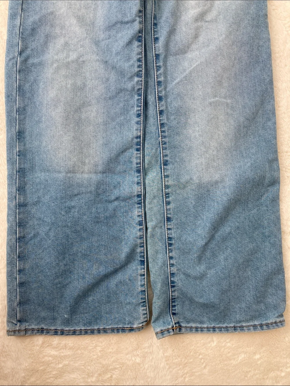 SALE! 50% Off Old Navy Kids Blue high rise Baggy wide leg jeans Size 12